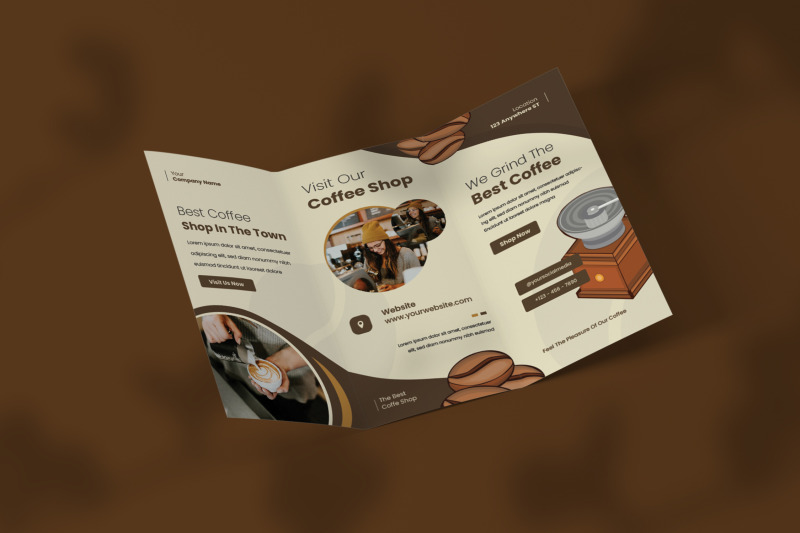 the-coffee-trifold-brochure