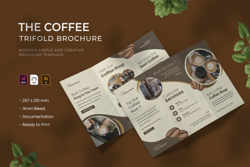 the-coffee-trifold-brochure