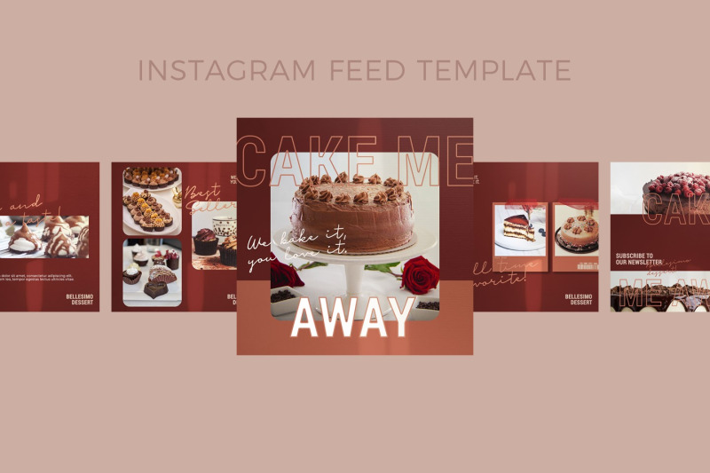 cake-food-instagram-post-template