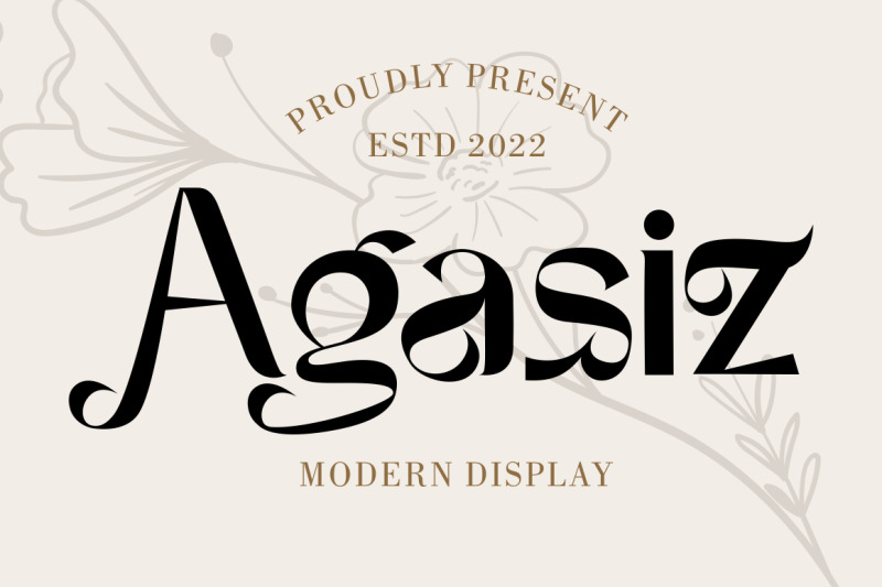 agasiz-modern-display-font