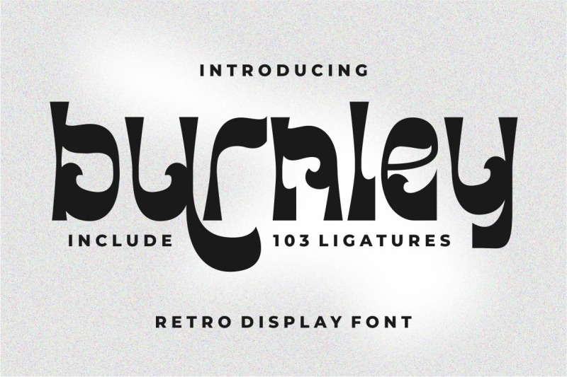 burnley-retro-display-font