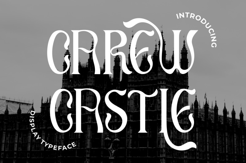 carew-castle-display-typeface-font