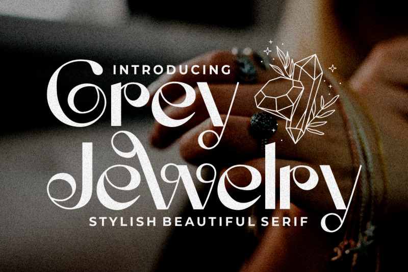 grey-jewelry-stylish-beautiful-serif