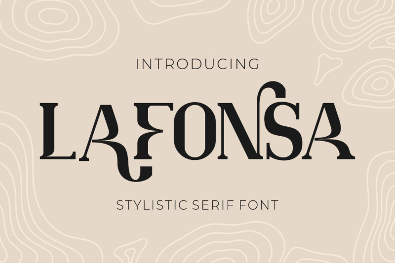 lafonsa-stylistic-serif-font
