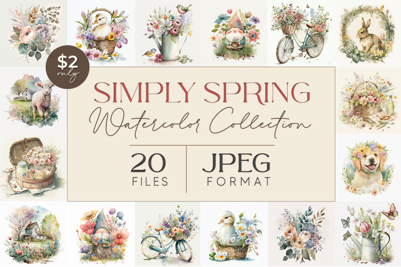 simply-spring-watercolor-collection