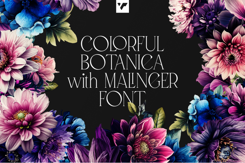 colorful-botanica-with-malinger-font