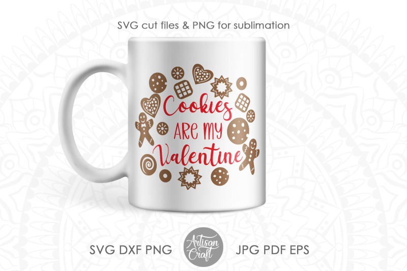 cookies-are-my-valentine-cookie-lover