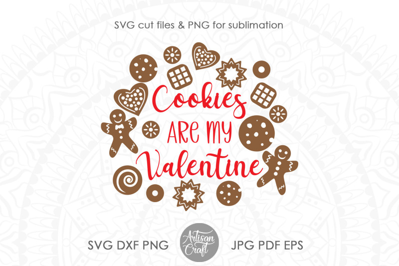 cookies-are-my-valentine-cookie-lover