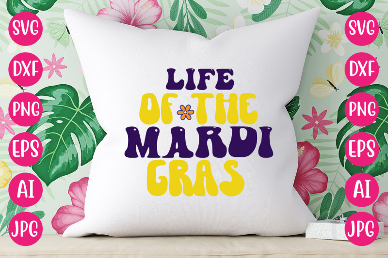 life-of-the-mardi-gras-retro-design