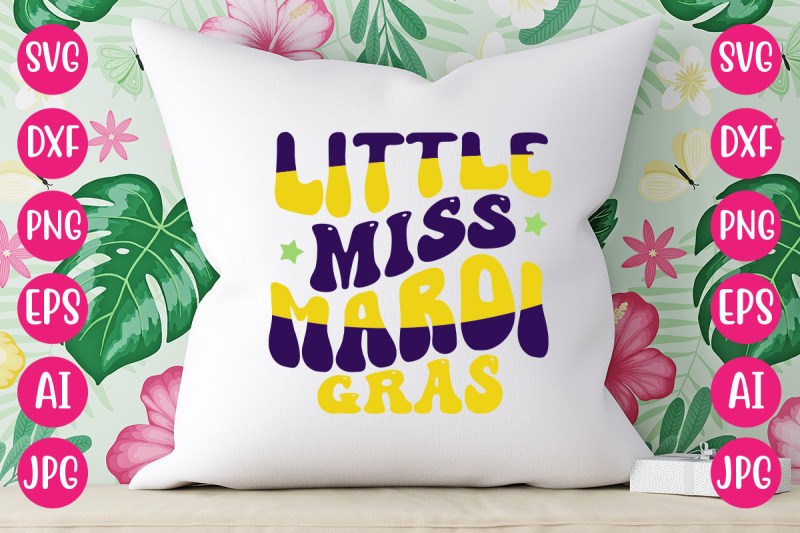 little-miss-mardi-gras-retro-design