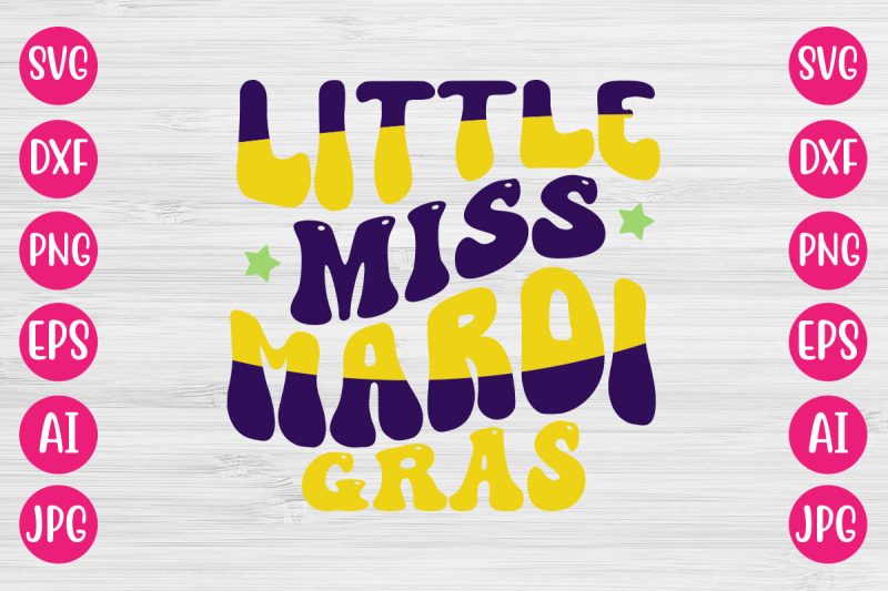 little-miss-mardi-gras-retro-design