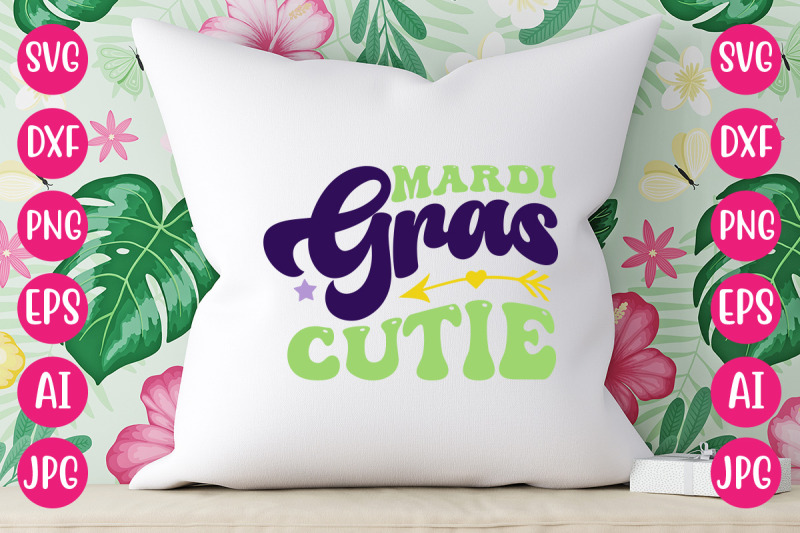 mardi-gras-cutie-retro-design