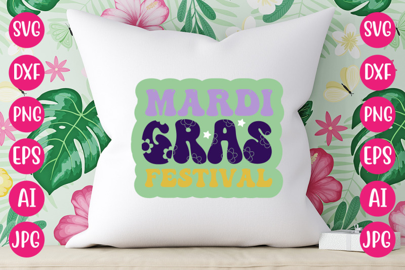 mardi-gras-festival-retro-design