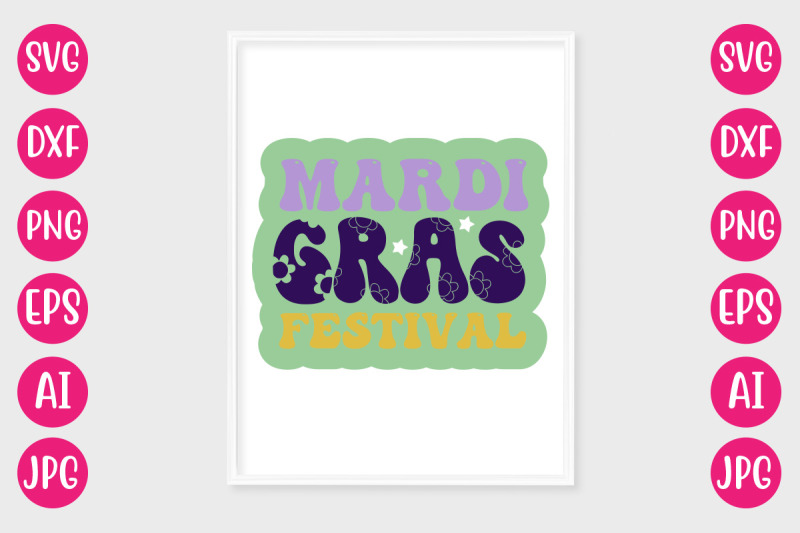 mardi-gras-festival-retro-design