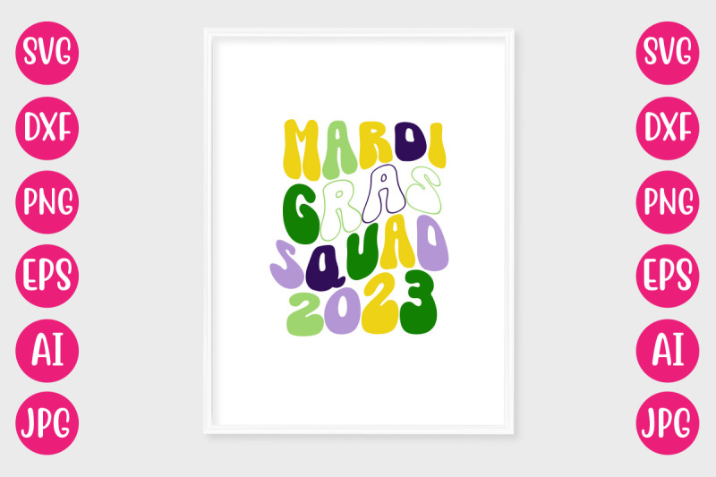 mardi-gras-squad-2023-retro-design