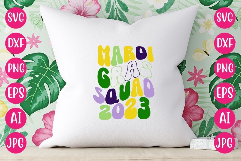 mardi-gras-squad-2023-retro-design