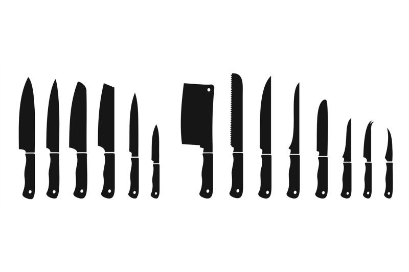 black-knives-set-different-types-of-knife-stainless-sharp-bladed-equ