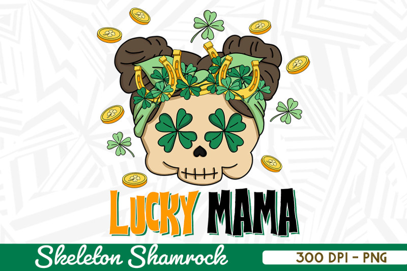 lucky-mama-funny-skeleton-shamrock