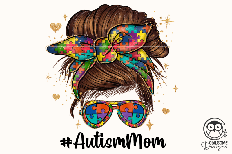 messy-bun-autism-mom-png-sublimation