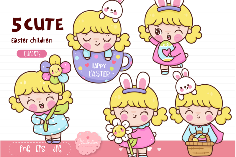 happy-easter-day-kawaii-clipart-easter-kid-bunny-girl