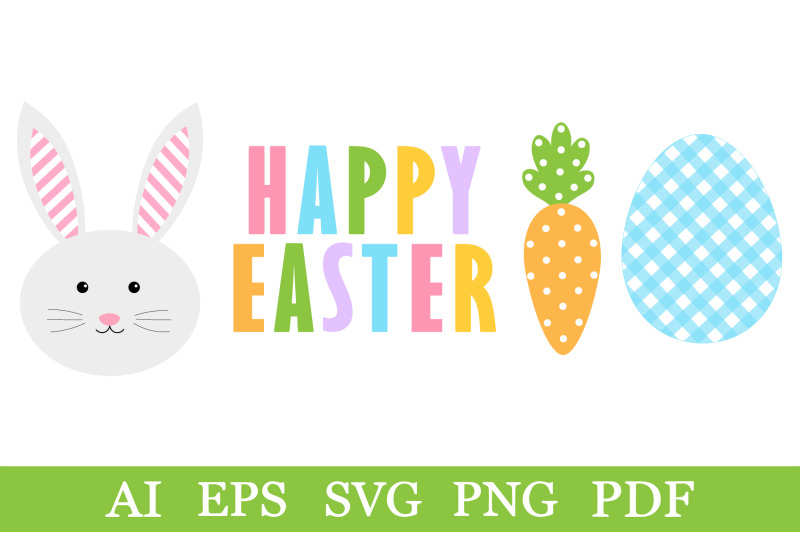 easter-clipart-easter-sublimation-easter-bunny-svg