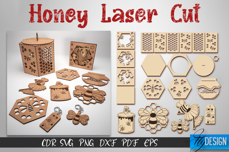 honey-laser-cut-svg-honey-bee-svg-design-cnc-files