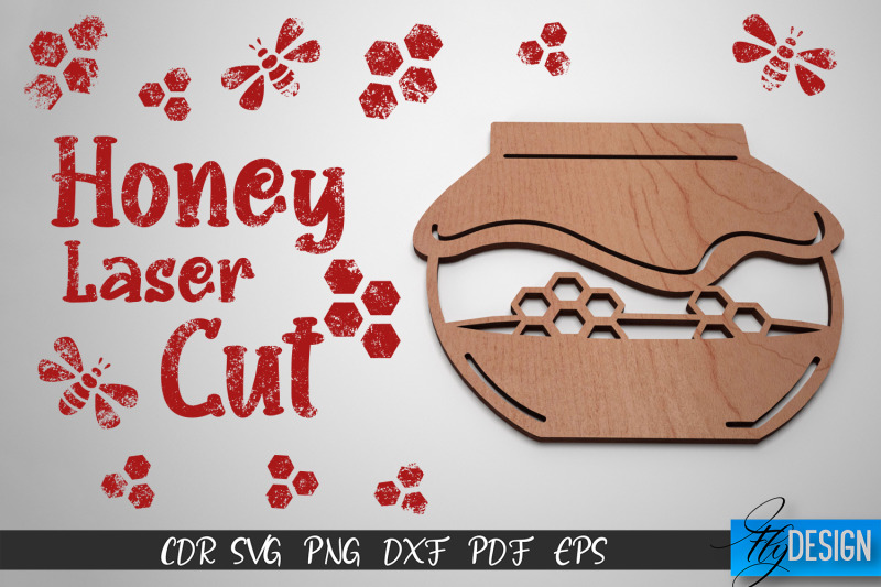 honey-laser-cut-svg-honey-bee-svg-design-cnc-files