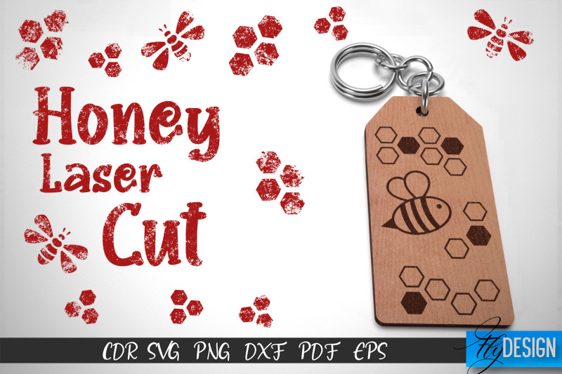 honey-laser-cut-svg-honey-bee-svg-design-cnc-files