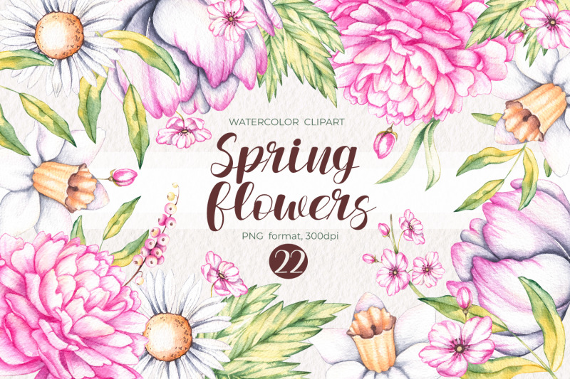 watercolor-spring-flowers-watercolor-clipart-png