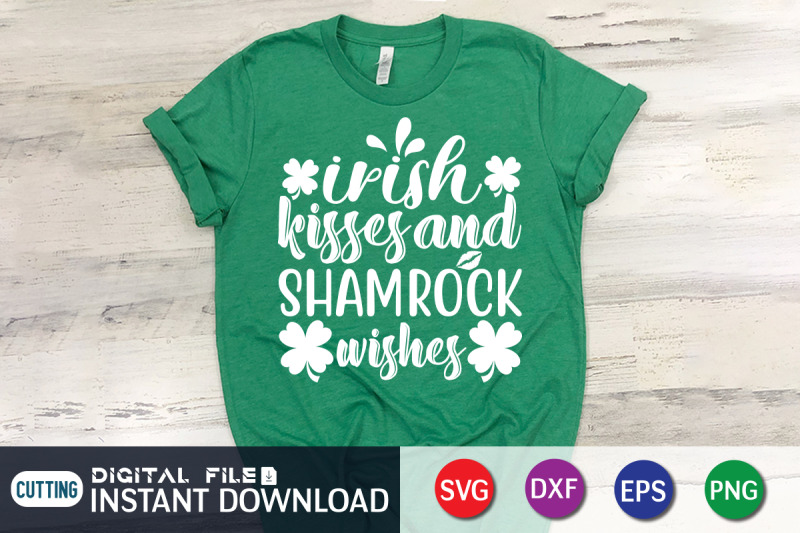 irish-kisses-and-shamrock-wishes-svg