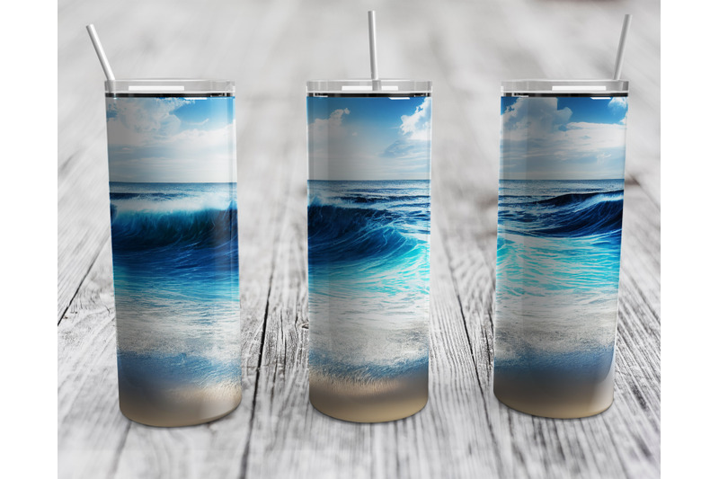 ocean-beach-tumbler-sublimation-designs-bundle-20-oz-skinny-tumbler