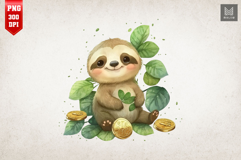 sloth-amp-gold-coins-st-patrick-039-s-day-4