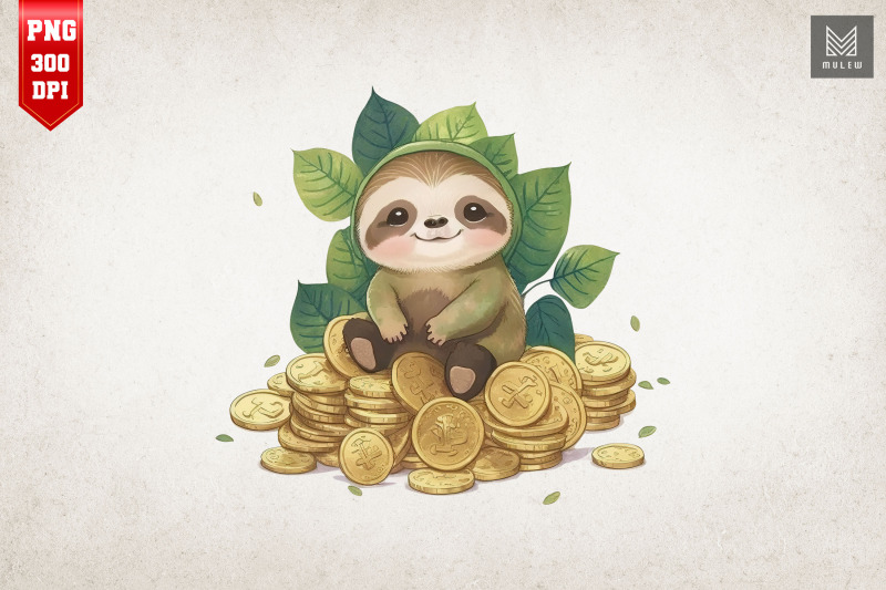 sloth-amp-gold-coins-st-patrick-039-s-day-5