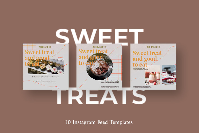 sweet-treats-food-instagram-post-template