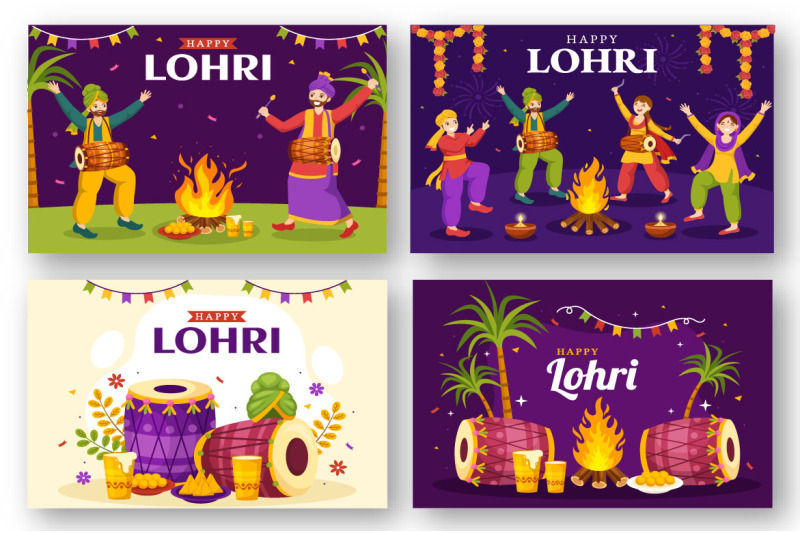 17-happy-lohri-festival-illustration