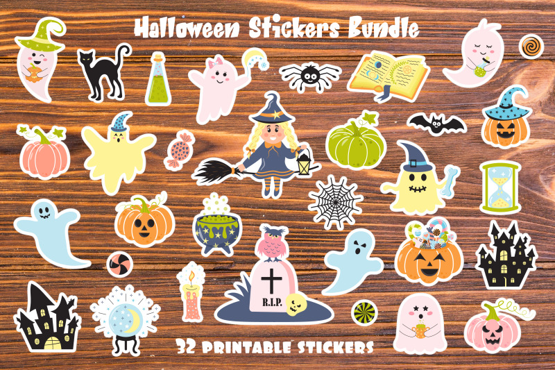 halloween-stickers-bundle-sticker-pack