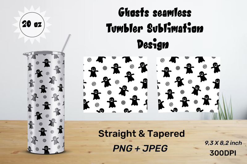 ghosts-seamless-tumbler-sublimation-design-20-oz