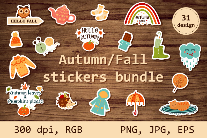 autumn-fall-stickers-bundle