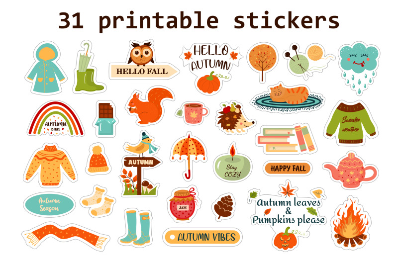 autumn-fall-stickers-bundle