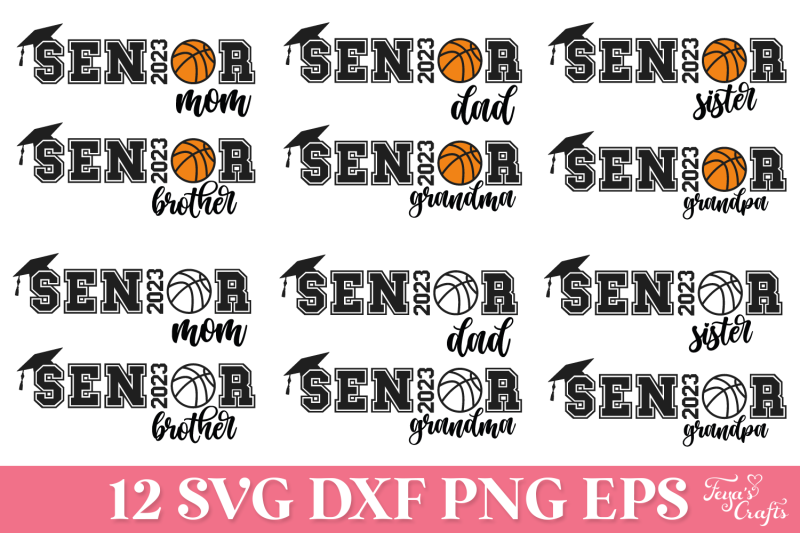 basketball-senior-family-svg-pack