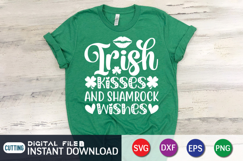 irish-kisses-and-shamrock-wishes-svg