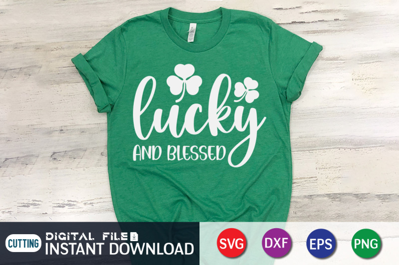 lucky-and-blessed-svg