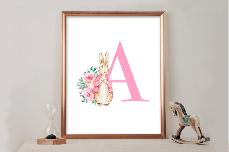 flopsy-bunny-pink-floral-alphabet-clipart