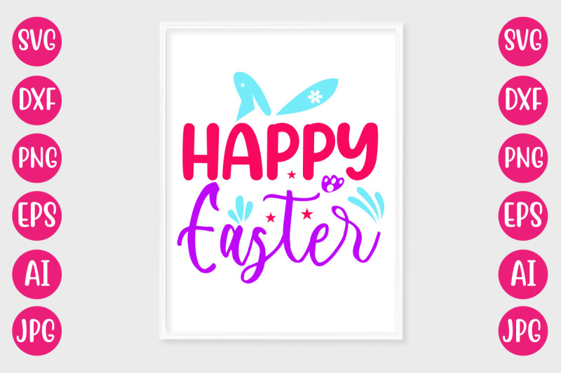 happy-easter-svg-design