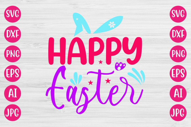 happy-easter-svg-design