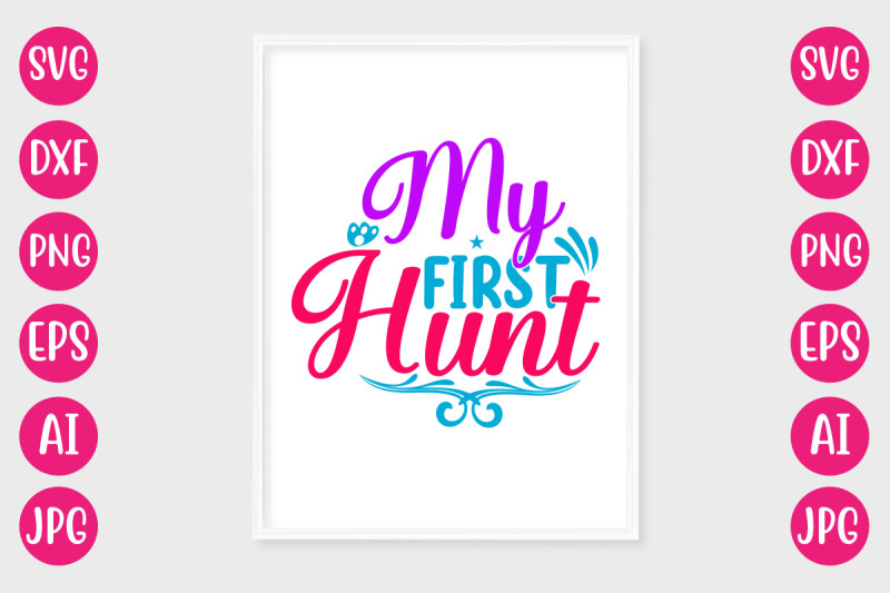 my-first-hunt-svg-design