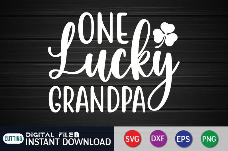 one-lucky-grandpa-svg