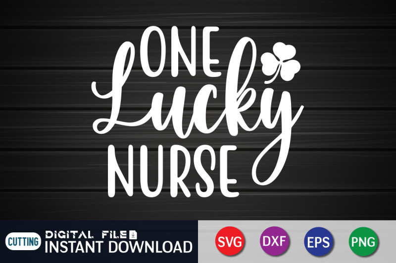 one-lucky-nurse-svg