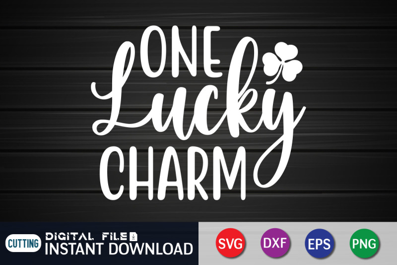 one-lucky-charm-svg