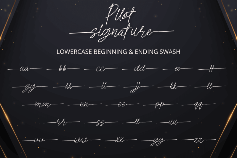 pilot-signature-font